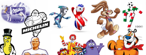 Brand characters: mascots 